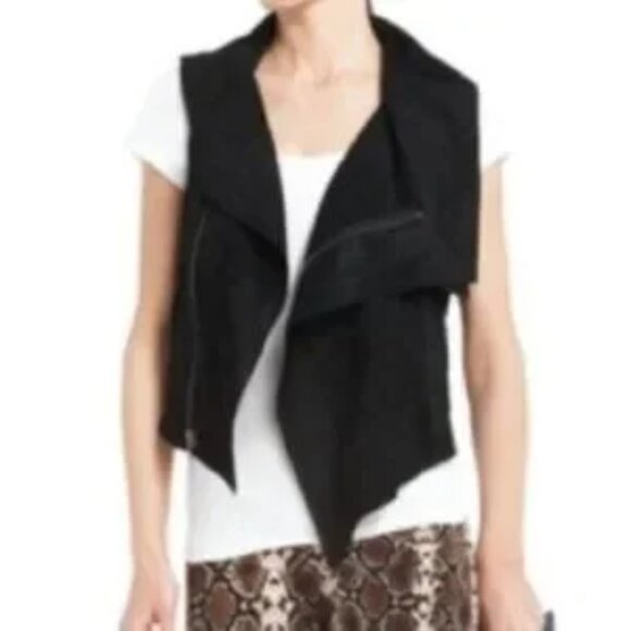 BCBGMAXAZRIA Fabian Faux Suede Vest (size S) - Picture 9 of 9